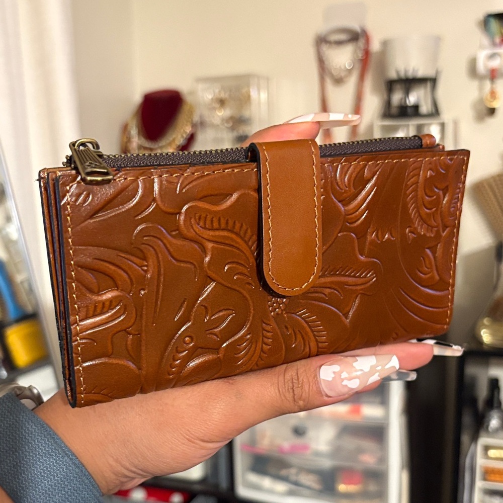 Patricia Nash Leather Wallet NWOT